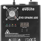 Evolite - Evo Spark 600 DMX Spark Machine Pack with 8 x 200G Spark Powder & Flight Case