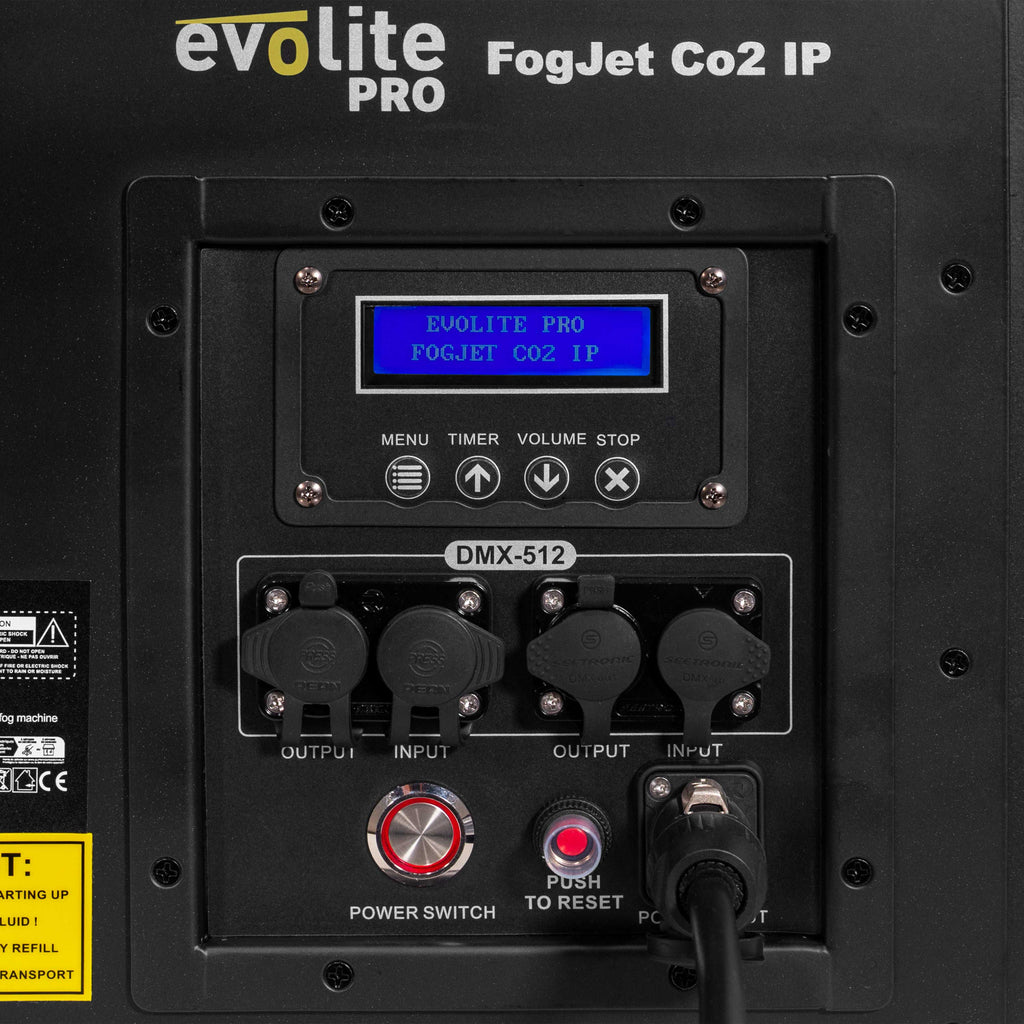 Evolite Pro FogJet Co2 IP – Outdoor CO2 Jet Effect Fog Machine (IP54)