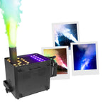 Evolite Pro FogJet Co2 – Indoor CO2-Style Jet Fog Machine with RGB LEDs