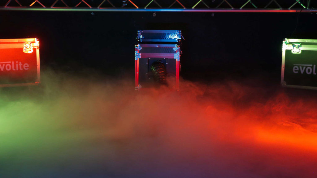 Evolite HeavyFog 2000C – Professional Low Fog Machine in Flight Case (2000W)