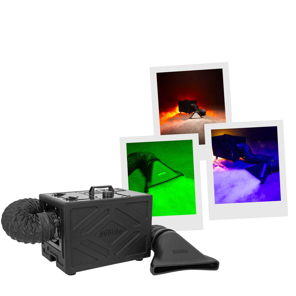 Evolite HeavyFog 2000P – Professional Low Fog Machine (2000W)