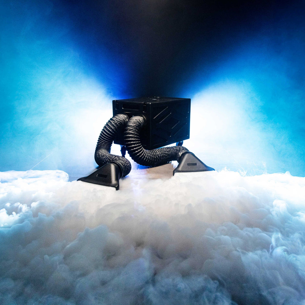 Evolite HeavyFog 4000P – Professional Low Fog Machine (4000W, No Ice Required)