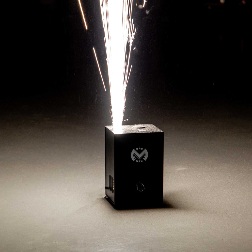 Mac Mah Mac Spark 300 – Cold Spark Machine with 200g Spark Powder