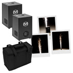 Mac Mah Mac Spark 300 Twin Pack – 2 × Cold Spark Machines with Carry Bag