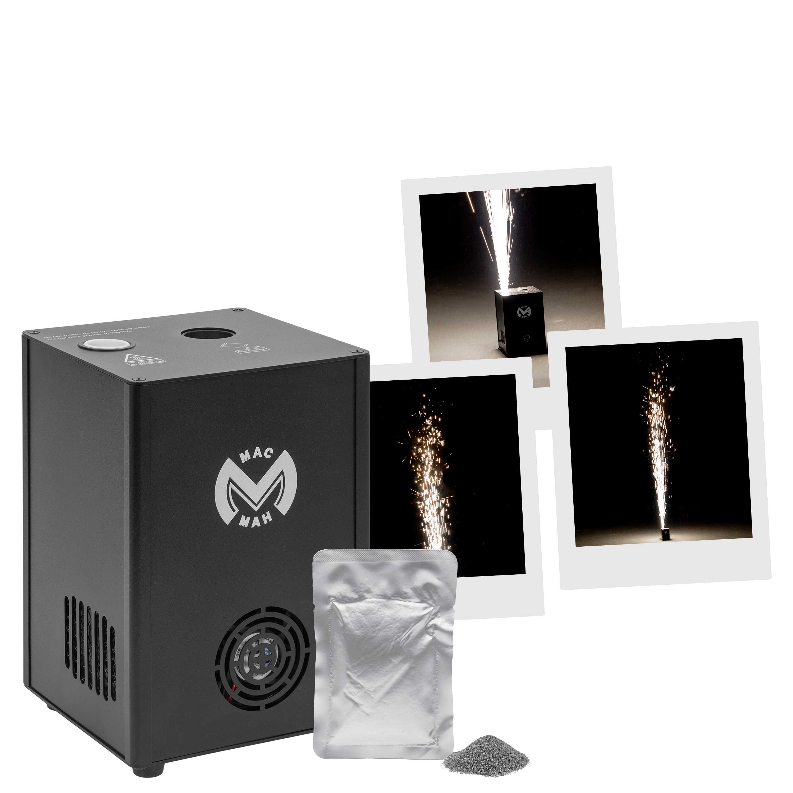 Mac Mah Mac Spark 300 – Cold Spark Machine with 200g Spark Powder
