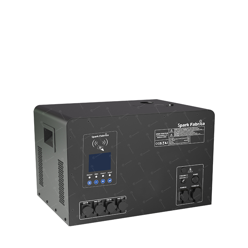 SPARK TITAN PLUS SF-X10 – IP55 Cold Spark Machine (3–10m Spark Effects)