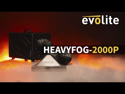 Evolite HeavyFog 2000P – Professional Low Fog Machine (2000W)